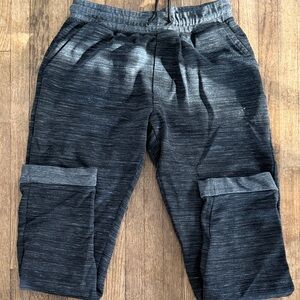 Ocean Current Dark Gray Kids Joggers